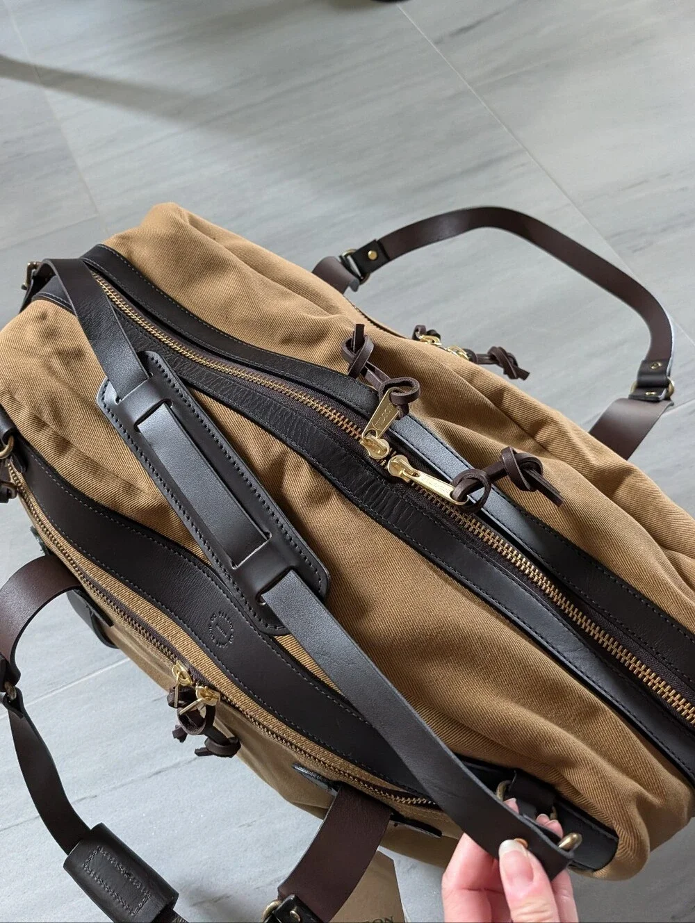 nwt FILSON pullman bag rugged twill duffel